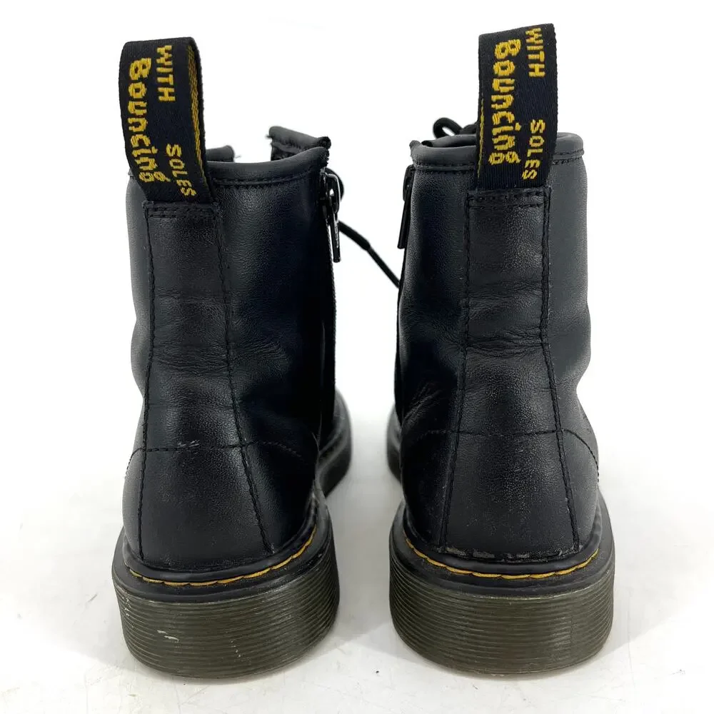 Dr. Martens Black Leather 1460‎ Zip Ankle Boots Women's 4 / EU36